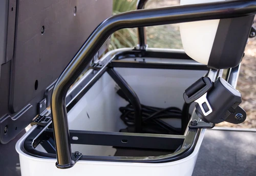 ICON i60L seatback headrest with molded design for added comfort and structure